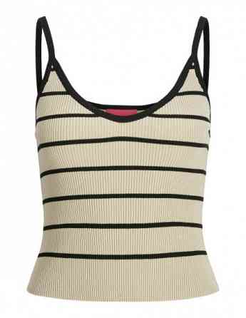 JJXX - JXESTHER TIGHT SHORT STRIPE TOP KNIT Tbilisi