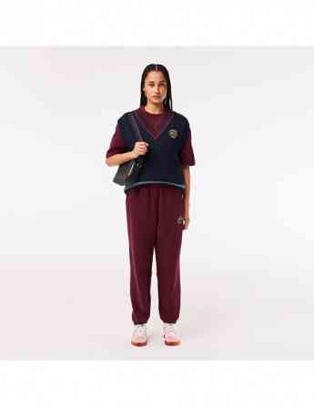 Lacoste - LOOSE FIT LARGE CROC ORGANIC HEAVY COTTON T-SHIRT Tbilisi