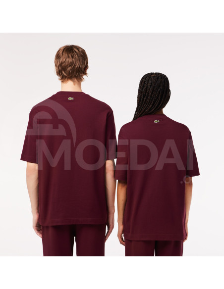 Lacoste - LOOSE FIT LARGE CROC ORGANIC HEAVY COTTON T-SHIRT Tbilisi - photo 2