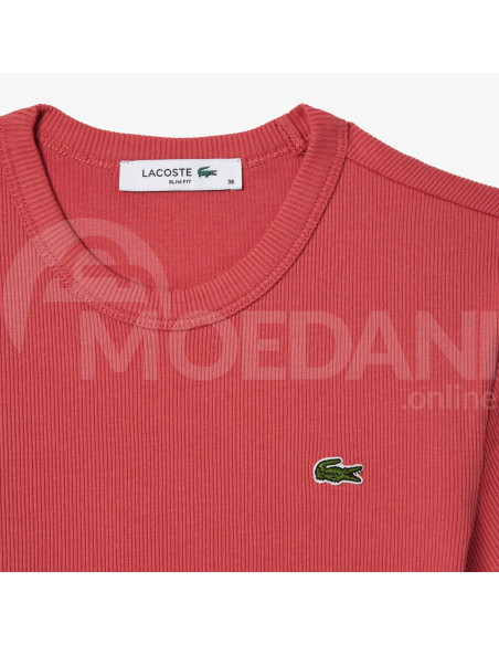Lacoste - WOMEN SLIM FIT RIBBED COTTON T-SHIRT Tbilisi - photo 6