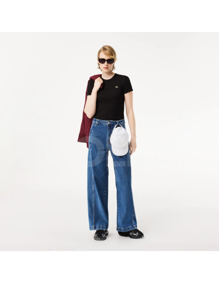 Lacoste - WOMEN SLIM FIT RIBBED COTTON T-SHIRT Tbilisi - photo 4