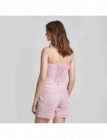 ONLY - ONLEVERLY BUTTON TUBE TOP PNT Tbilisi