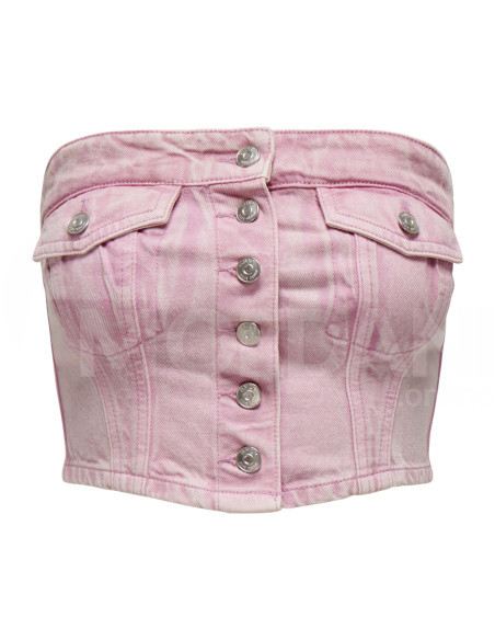 ONLY - ONLEVERLY BUTTON TUBE TOP PNT თბილისი - photo 3