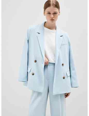 SELECTED FEMME - SLFVILJA LINEN SS TEE Tbilisi