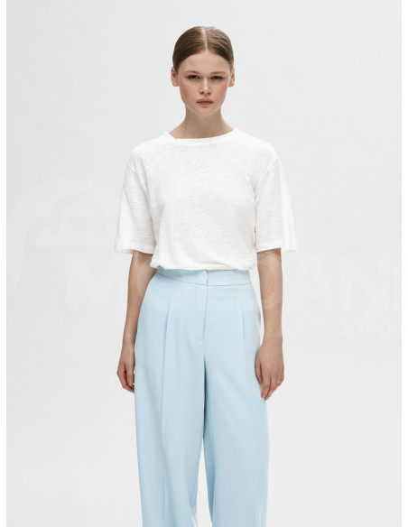 SELECTED FEMME - SLFVILJA LINEN SS TEE თბილისი - photo 1