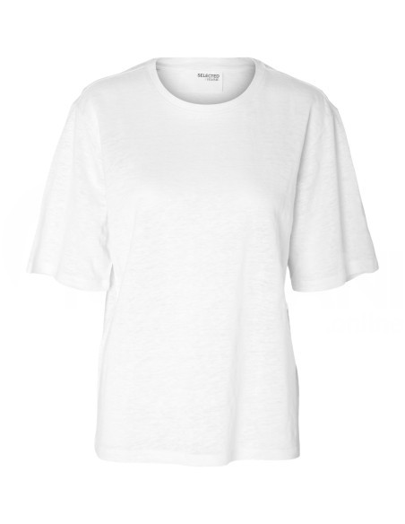 SELECTED FEMME - SLFVILJA LINEN SS TEE თბილისი - photo 6