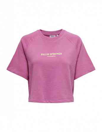 ONLY - ONLAREA S/S O-NECK PRINT TOP BOX UB SWT Tbilisi