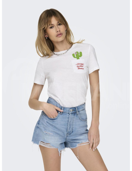 ONLY - ONLMISA LIFE REG S/S POCKET TOP BOX JRS თბილისი - photo 3