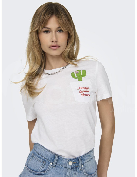 ONLY - ONLMISA LIFE REG S/S POCKET TOP BOX JRS თბილისი - photo 1