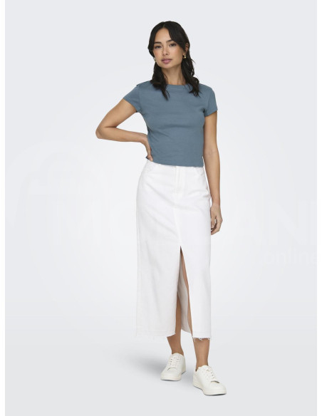 ONLY - ONLELINA S/S O-NECK SHORT TOP JRS NOOS თბილისი - photo 4