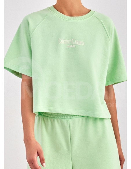 ONLY - ONLAREA S/S O-NECK PRINT TOP BOX UB SWT თბილისი - photo 2