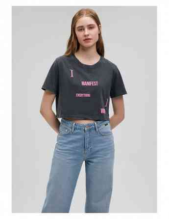 Mavi - GRAPHIC PRINTED CROP T-SHIRT Tbilisi