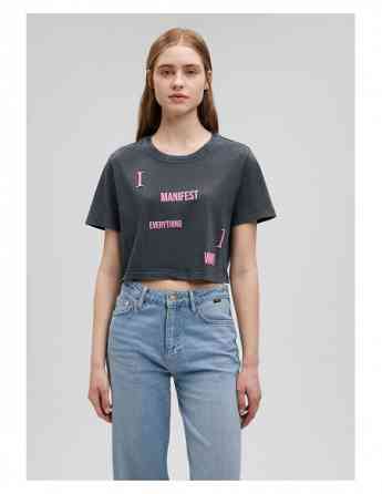 Mavi - GRAPHIC PRINTED CROP T-SHIRT Tbilisi