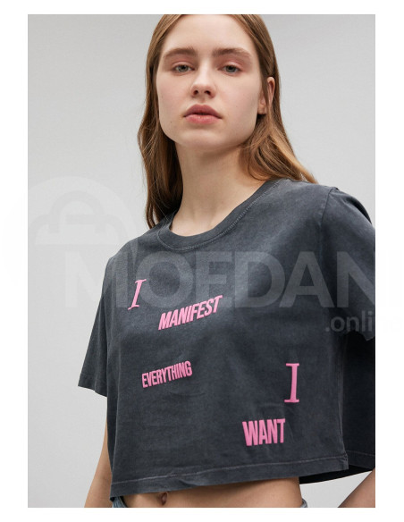 Mavi - GRAPHIC PRINTED CROP T-SHIRT Tbilisi - photo 3