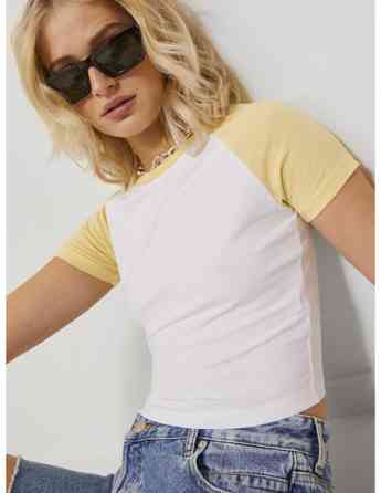 JJXX - JXGIGI STRETCH CROP SS BLOCK TEE JRS Tbilisi