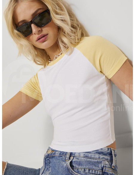 JJXX - JXGIGI STRETCH CROP SS BLOCK TEE JRS თბილისი - photo 3