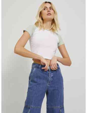 JJXX - JXGIGI STRETCH CROP SS BLOCK TEE JRS Tbilisi