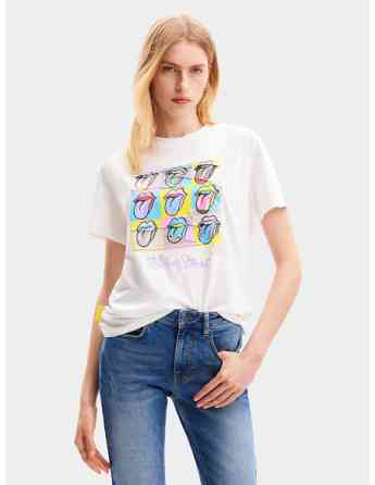 DESIGUAL - Multicolour The Rolling Stones T-shirt Tbilisi
