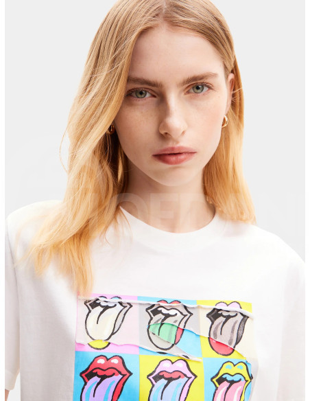 DESIGUAL - Multicolour The Rolling Stones T-shirt Tbilisi - photo 3