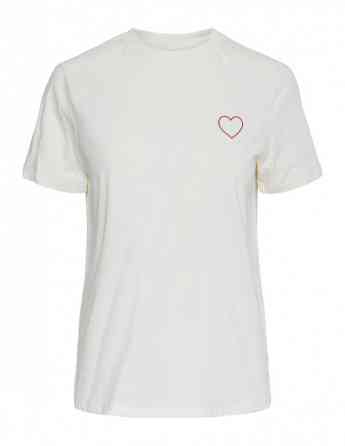 Pieces - PCRIA SS SOLID EMB TEE NOOS BC CP Tbilisi