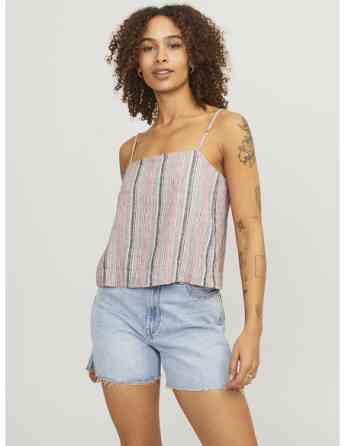 JJXX - JXRAYA LINEN SINGLET TOP PNT Tbilisi