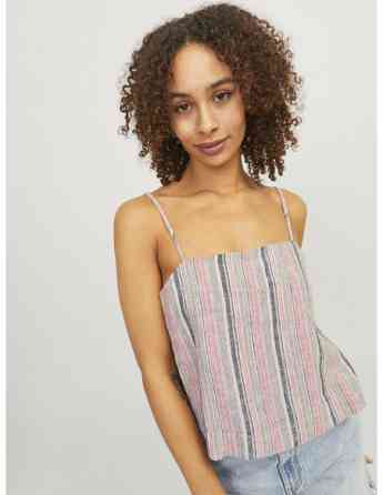 JJXX - JXRAYA LINEN SINGLET TOP PNT Tbilisi