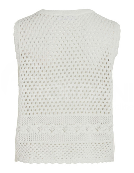 VILA - VIDOLISE S/L O-NECK CROCHET KNIT TOP Tbilisi - photo 7