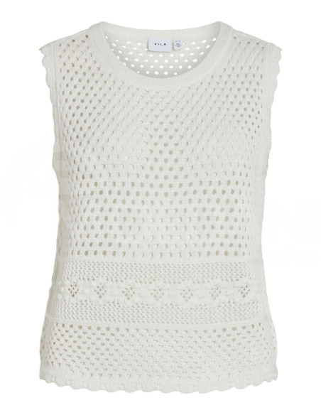 VILA - VIDOLISE S/L O-NECK CROCHET KNIT TOP Tbilisi - photo 6