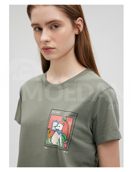 Mavi - CAT PRINTED T-SHIRT თბილისი - photo 5