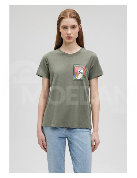 Mavi - CAT PRINTED T-SHIRT თბილისი - photo 1