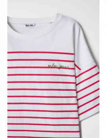 Salsa Jeans - STRIPED BRANDING T-SHIRT Tbilisi