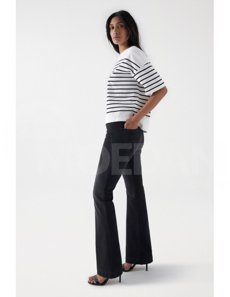 Salsa Jeans - STRIPED BRANDING T-SHIRT Тбилиси - изображение 5