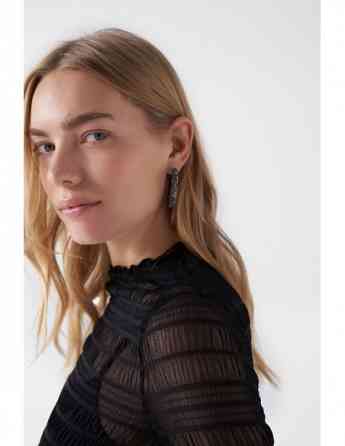 Salsa Jeans - TEXTURED SHEER LONG SLEEVE Tbilisi