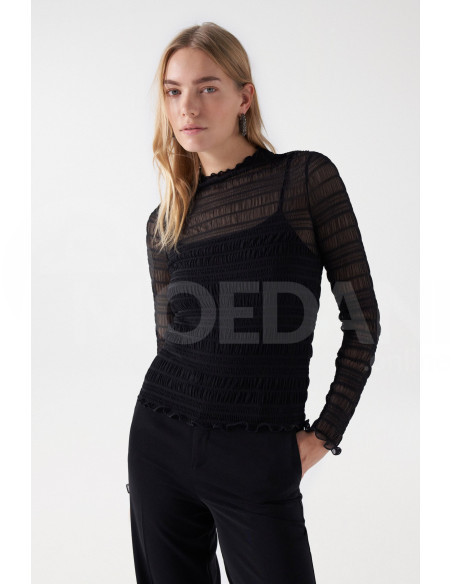 Salsa Jeans - TEXTURED SHEER LONG SLEEVE თბილისი - photo 1