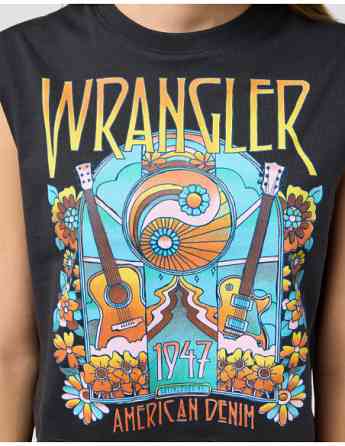 Wrangler - SLEEVELESS TEE Tbilisi