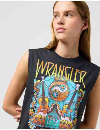 Wrangler - SLEEVELESS TEE Tbilisi