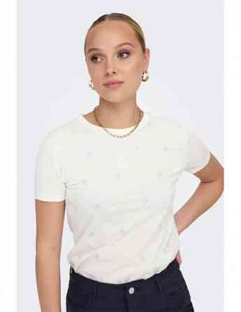 ONLY JDY - JDYMICHIGAN LIFE S/S PRINT TOP JRS Tbilisi