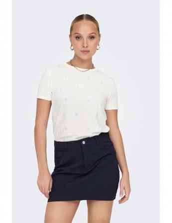 ONLY JDY - JDYMICHIGAN LIFE S/S PRINT TOP JRS Tbilisi