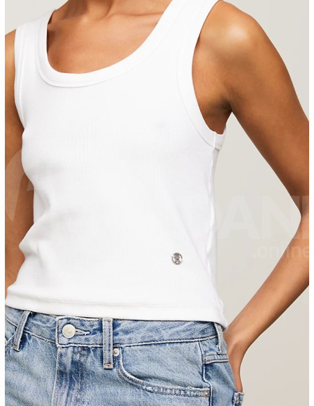 Tommy Hilfiger - SLIM RIB CROP TANK Tbilisi - photo 3