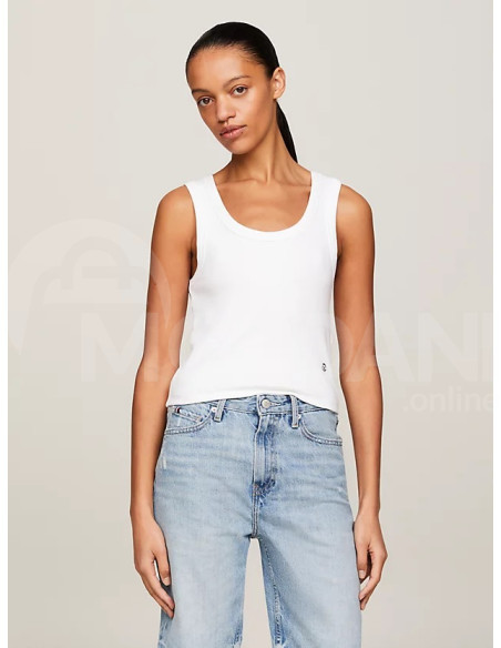 Tommy Hilfiger - SLIM RIB CROP TANK Tbilisi - photo 1