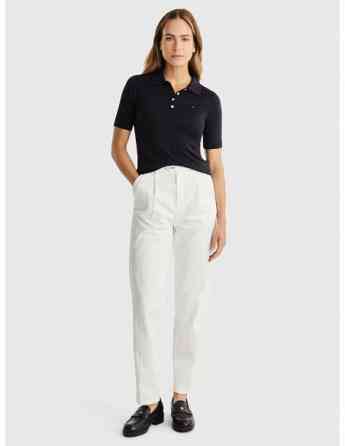 Tommy Hilfiger - CO LYOCELL BUTTON POLO SS SWT Tbilisi