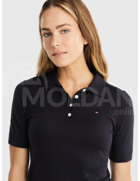 Tommy Hilfiger - CO LYOCELL BUTTON POLO SS SWT თბილისი - photo 3
