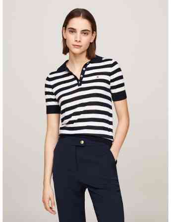 Tommy Hilfiger - CO LYOCELL BUTTON POLO SS SWT Tbilisi