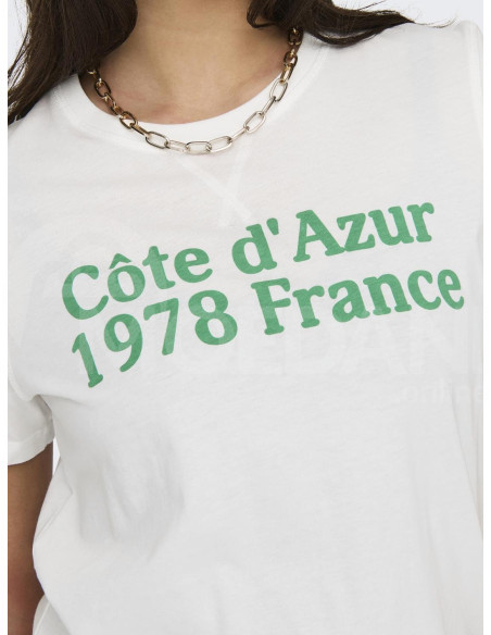 ONLY - ONLSINNA LIFE REG S/S FRANCE TOP BOX JRS თბილისი - photo 4