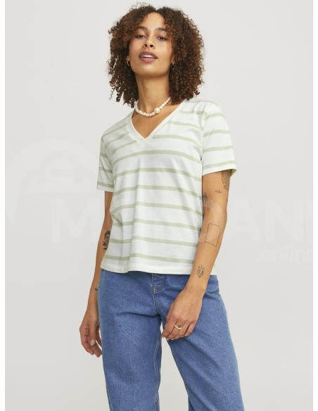 JJXX - JXANNIE REG VNECK STRIPE SS TEE JRS თბილისი - photo 2