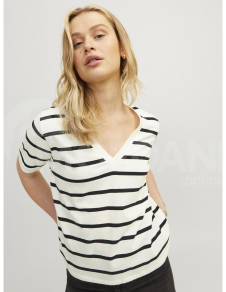 JJXX - JXANNIE REG VNECK STRIPE SS TEE JRS თბილისი - photo 4