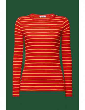 ESPRIT - Striped Rib-Knit Top Tbilisi