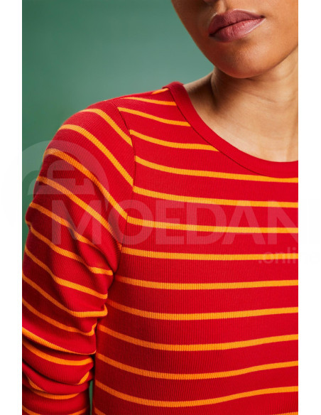 ESPRIT - Striped Rib-Knit Top Тбилиси - изображение 4