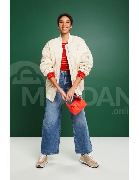 ESPRIT - Striped Rib-Knit Top Тбилиси - изображение 1