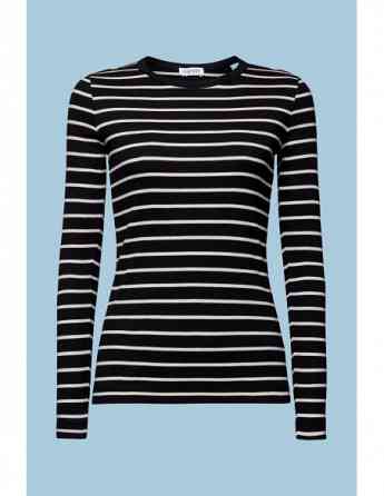 ESPRIT - Striped Rib-Knit Top Tbilisi